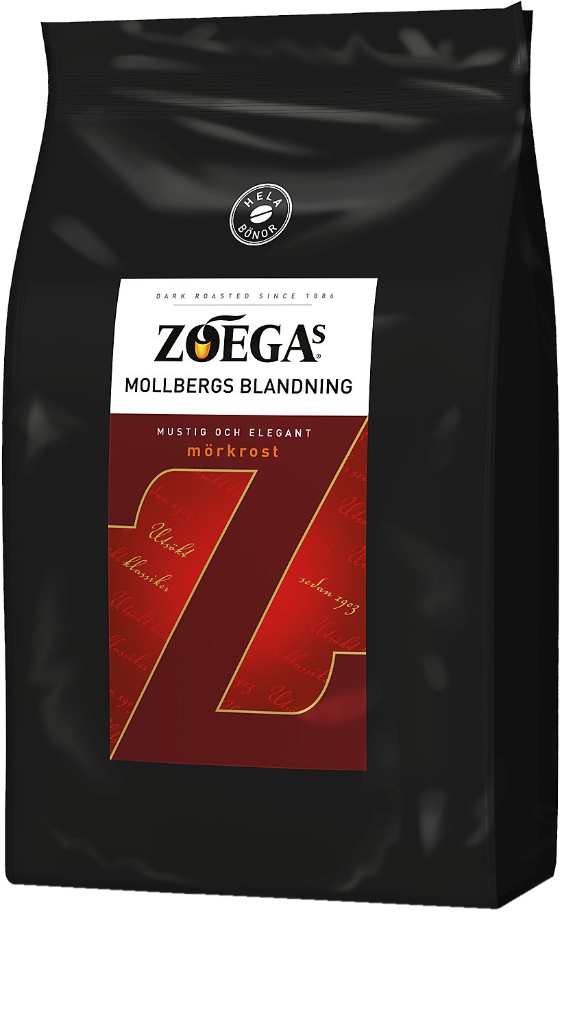 Zoegas Mollbergs blanding kaffebønner