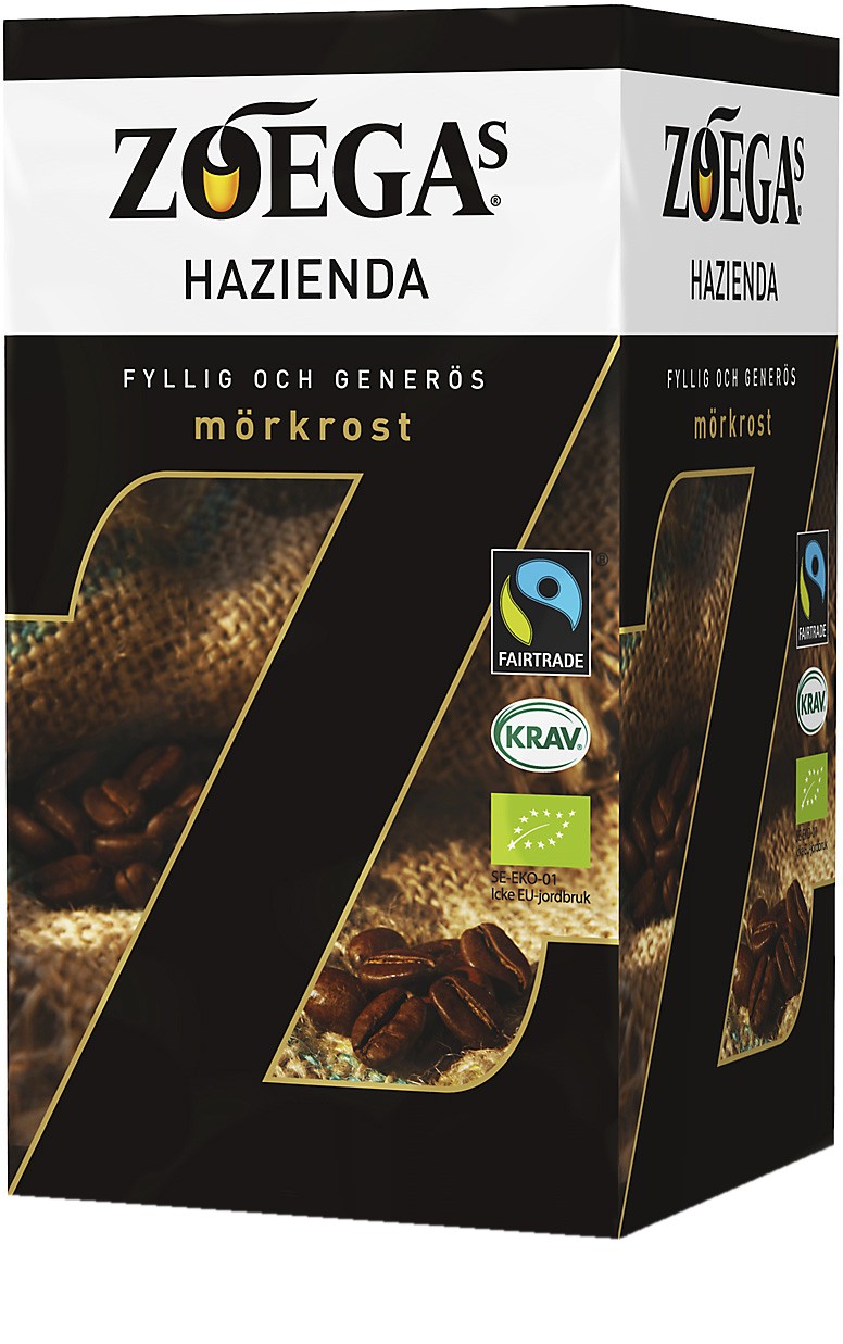 Zoegas Hazienda Kaffebönor (500 g)
