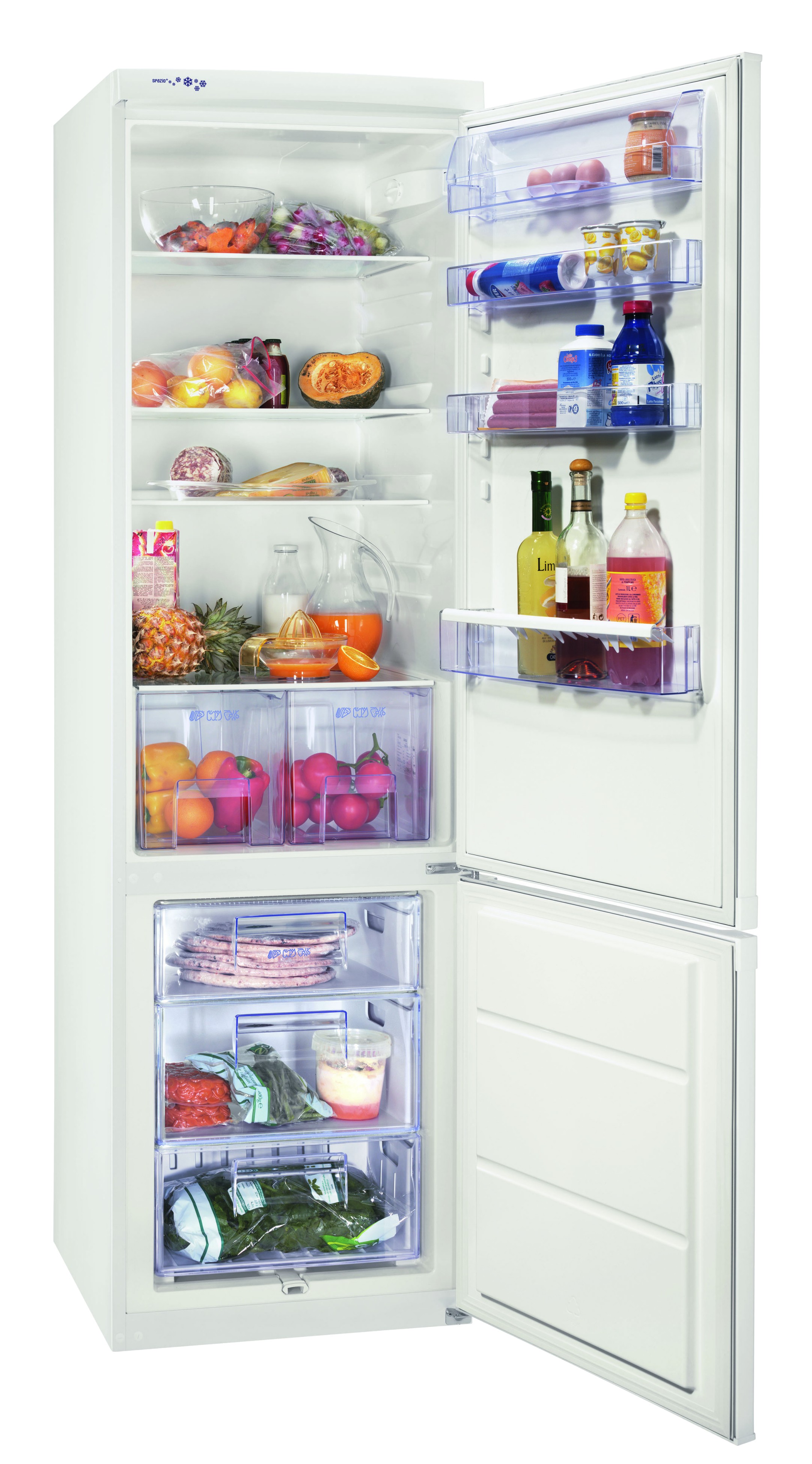Zanussi kombiskap ZRB940PW (201 cm)