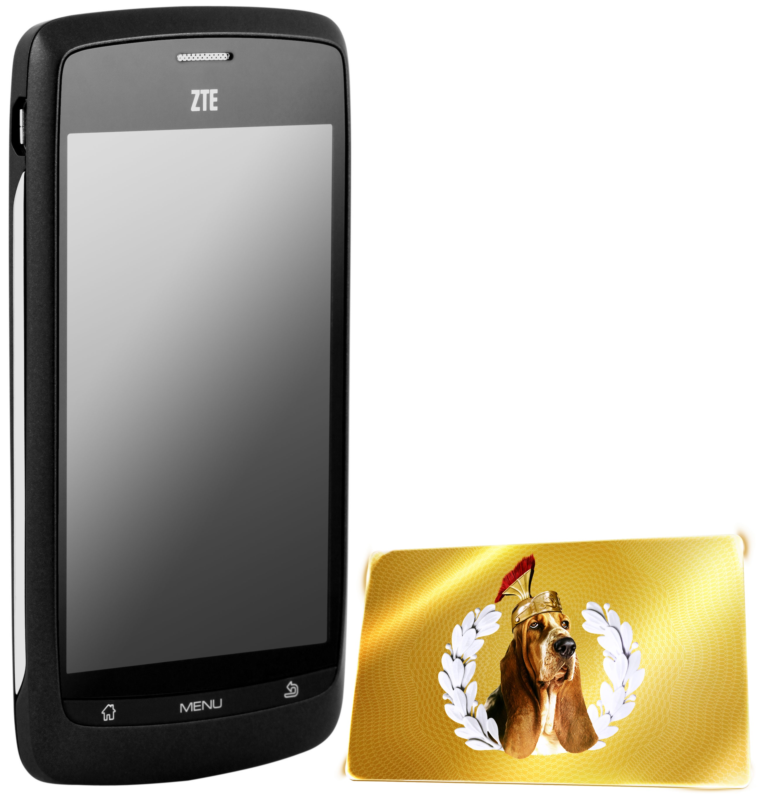 ZTE Blade Smartphone (svart) Comviq