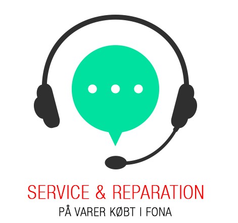Service og Reparation på vare købt i Fona