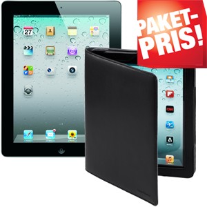 iPad 2 16GB med snyggt läderfodral!