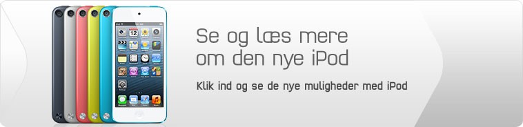 Klik ind og læs mere om iPod Touch