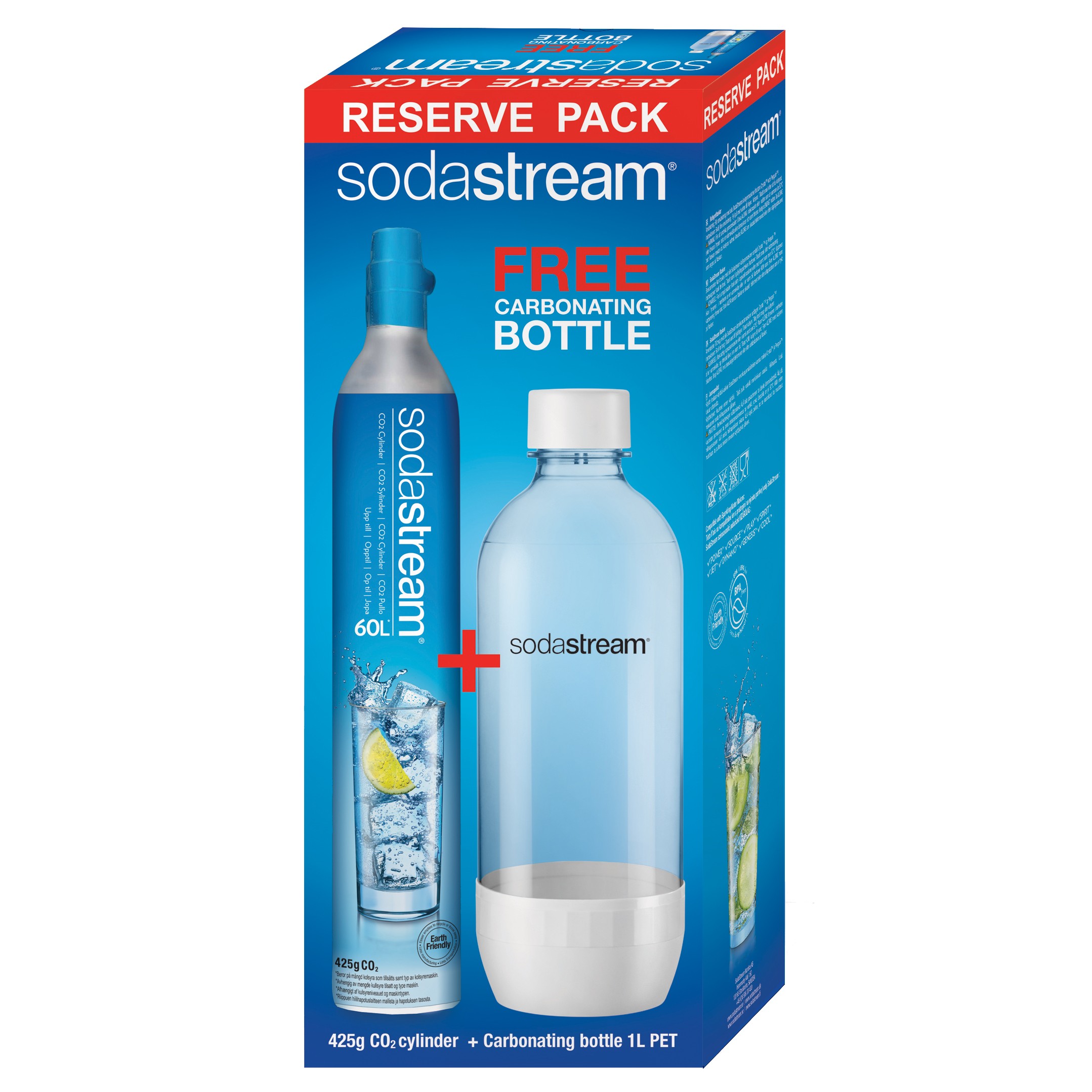 Få vann med bobler med SodaStream kullsyrepatroner Få vann med bobler med SodaStream kullsyrepatroner