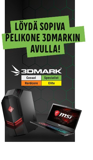 Löydä sopiva pelikone 3DMarkin avulla!
