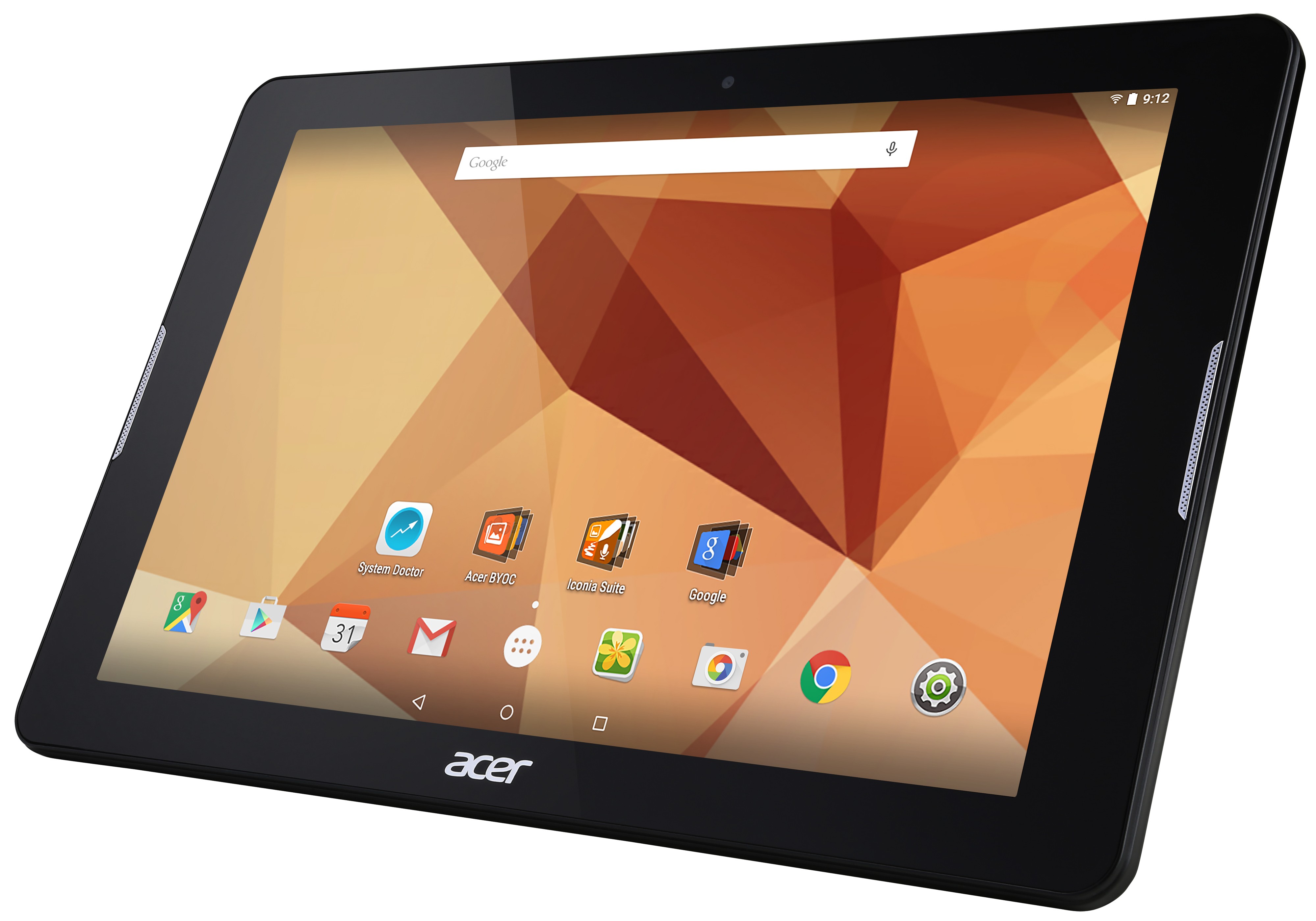 acer iconia tab 10 a3 a40 surfplatta 32 gb (svart)