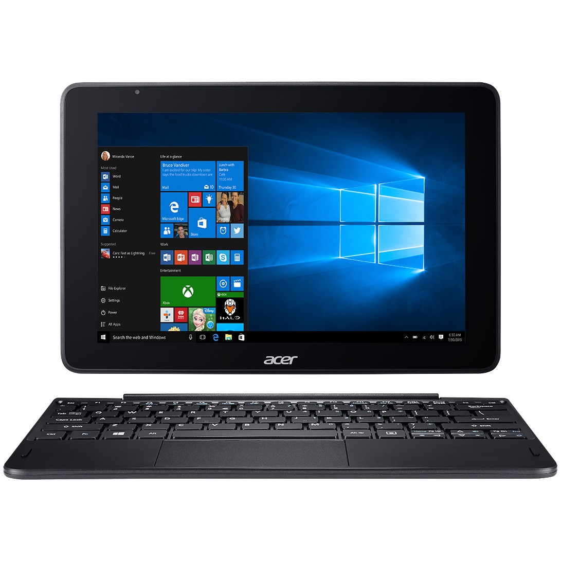 Acer Switch One 10" 2-in-1 (musta)