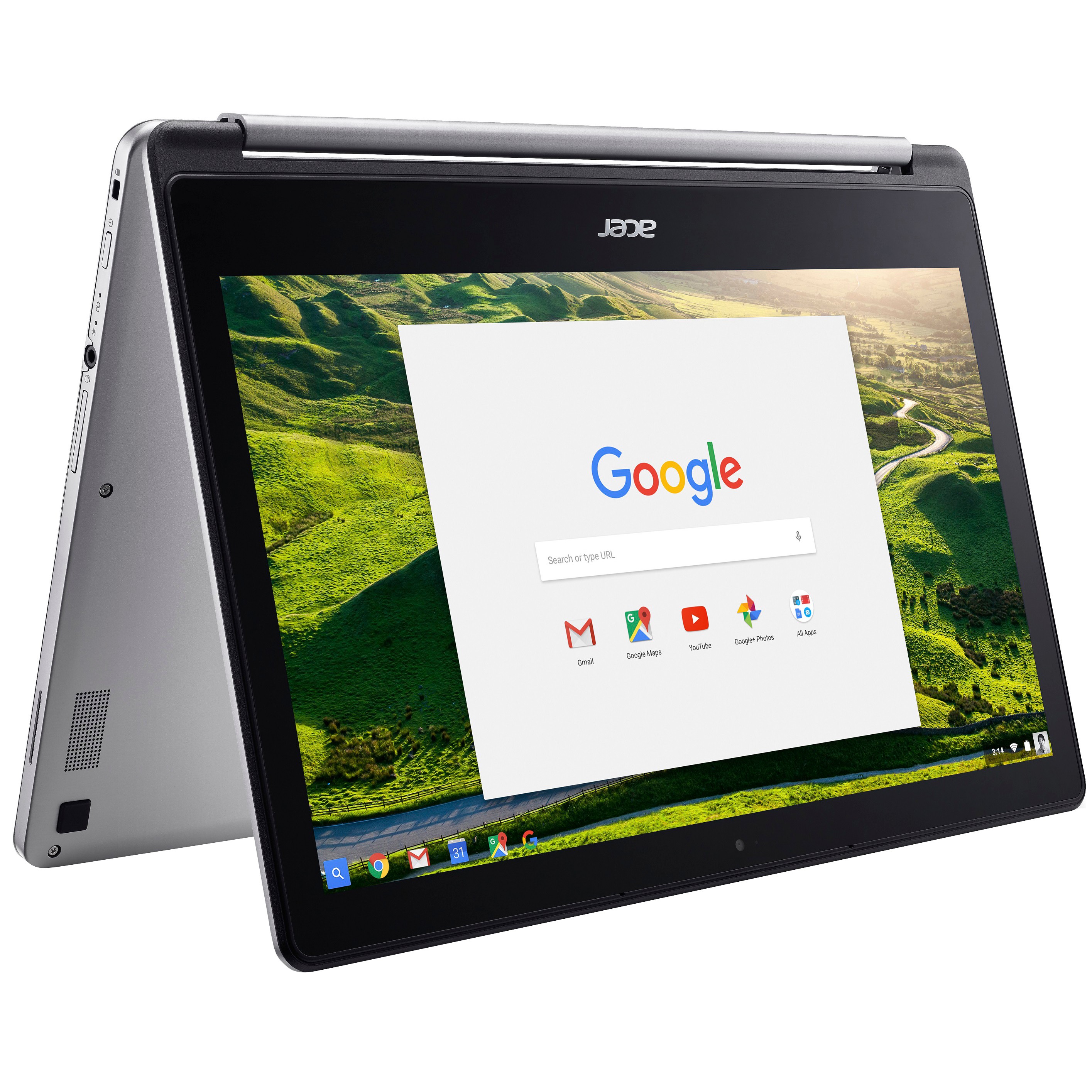Acer Chromebook R13 13,3" 2-i-1 (sølv)