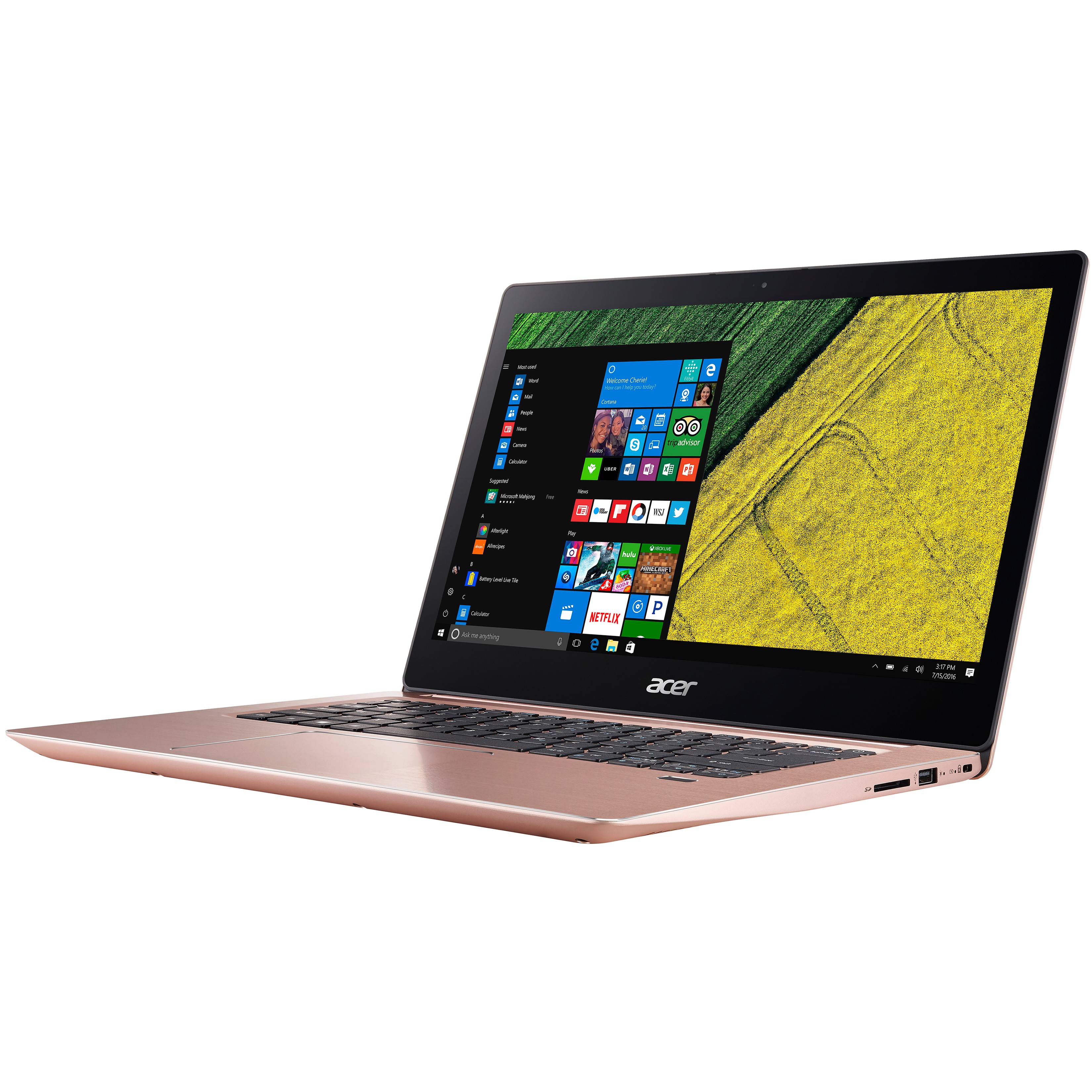 Acer Swift 3 14" bärbar dator (rosa)