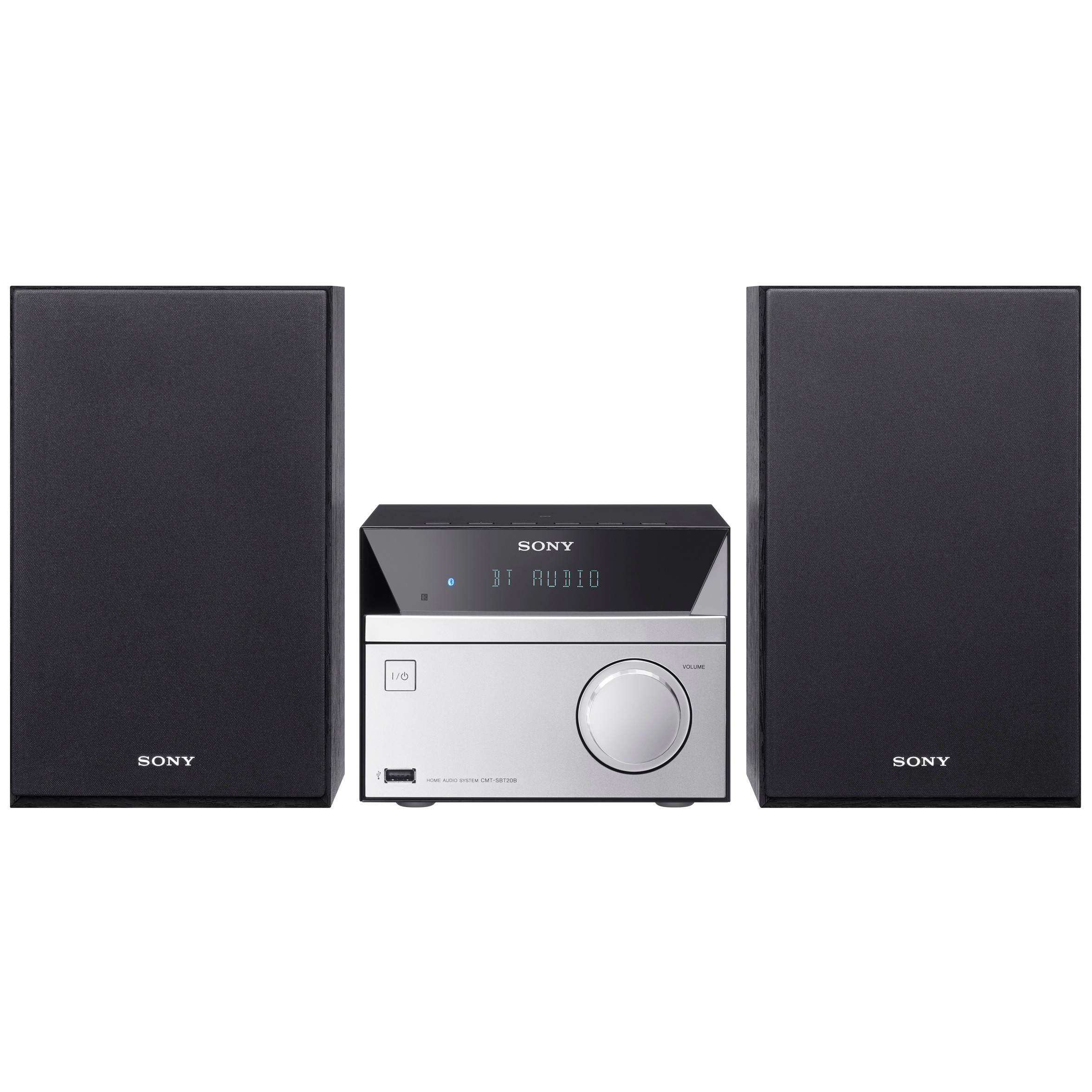 Sony mikro hi fi anlæg cmt sbt20b radio & stereoanlæg elgiganten Stereoanlæg