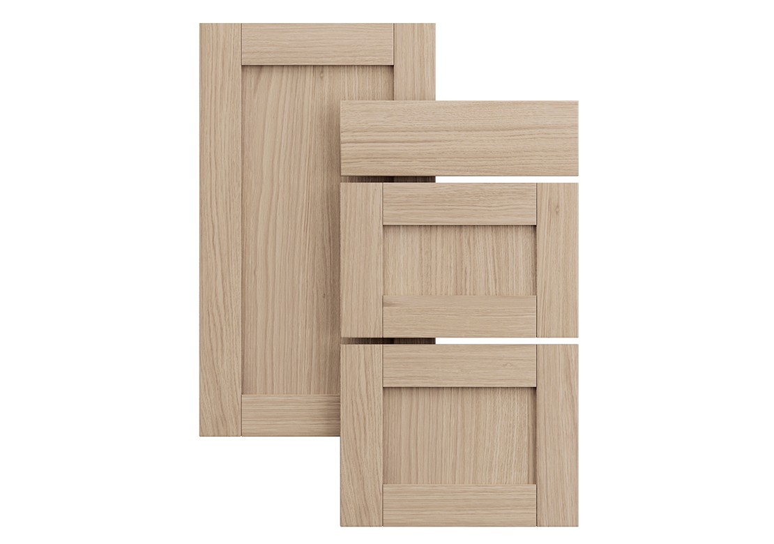 Epoq Shaker Natural Oak Tacksida 10 Koksluckor Och Fronter