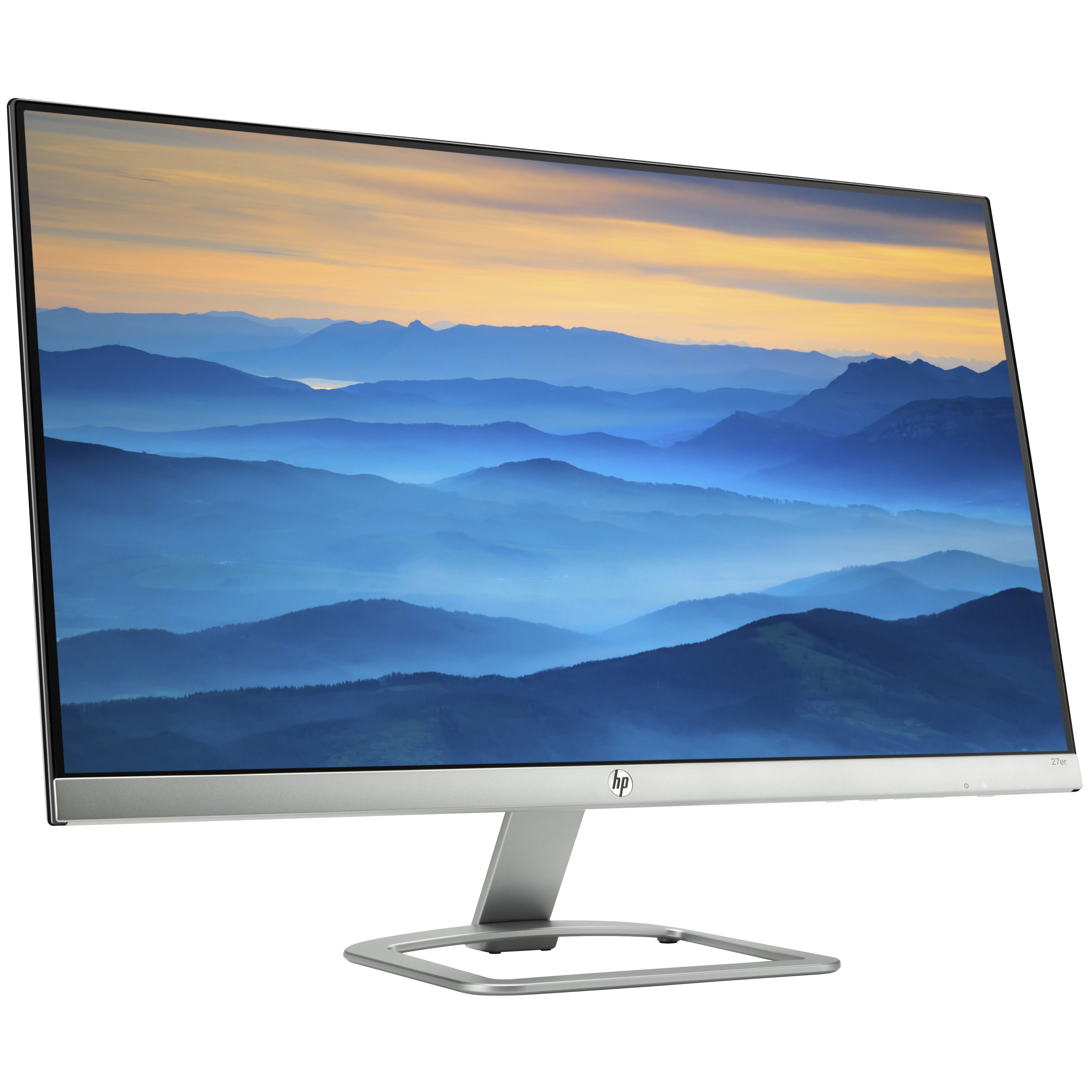 HP 27er 27" Bildskärm (vit/silver)