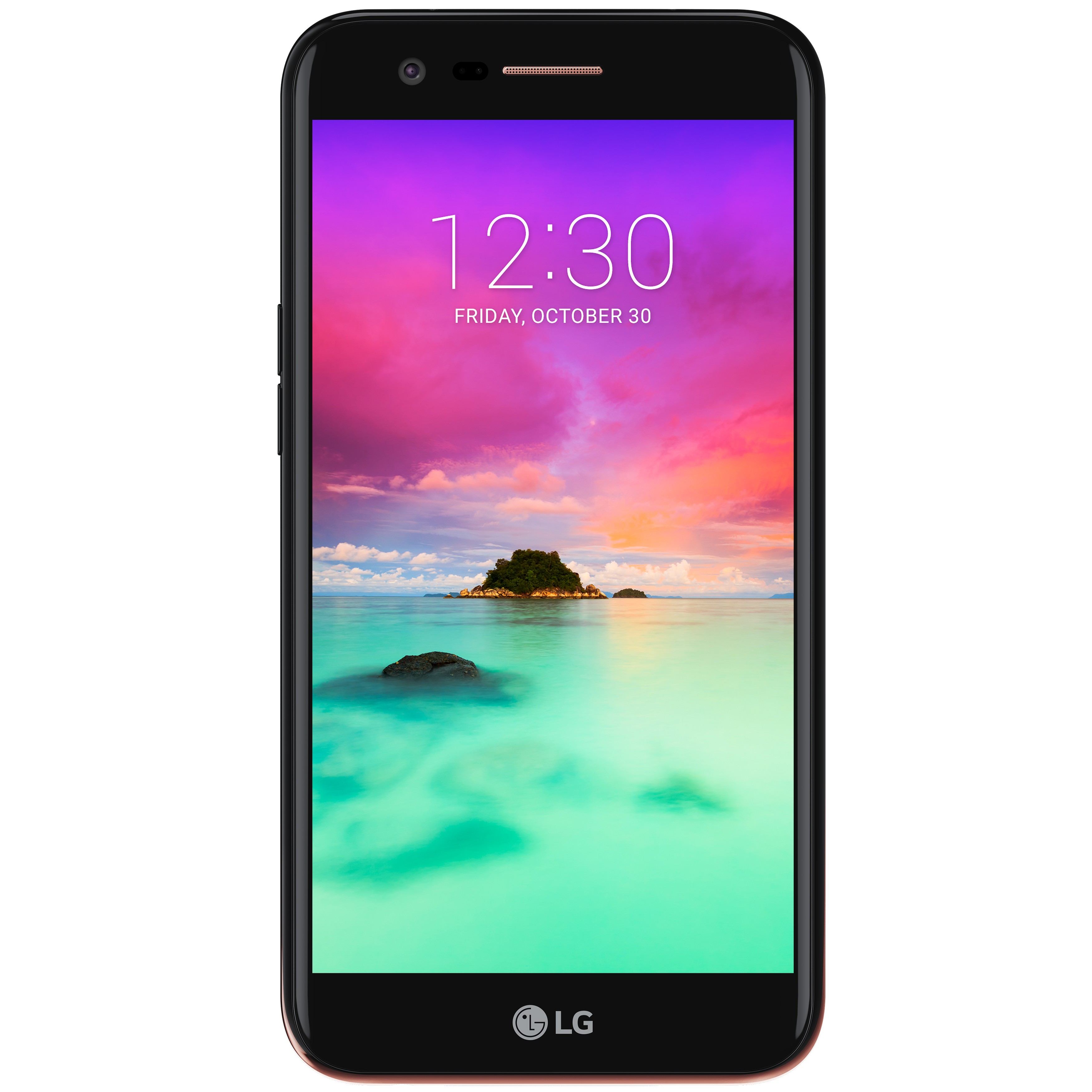 LG K10 2017 smartphone (svart)