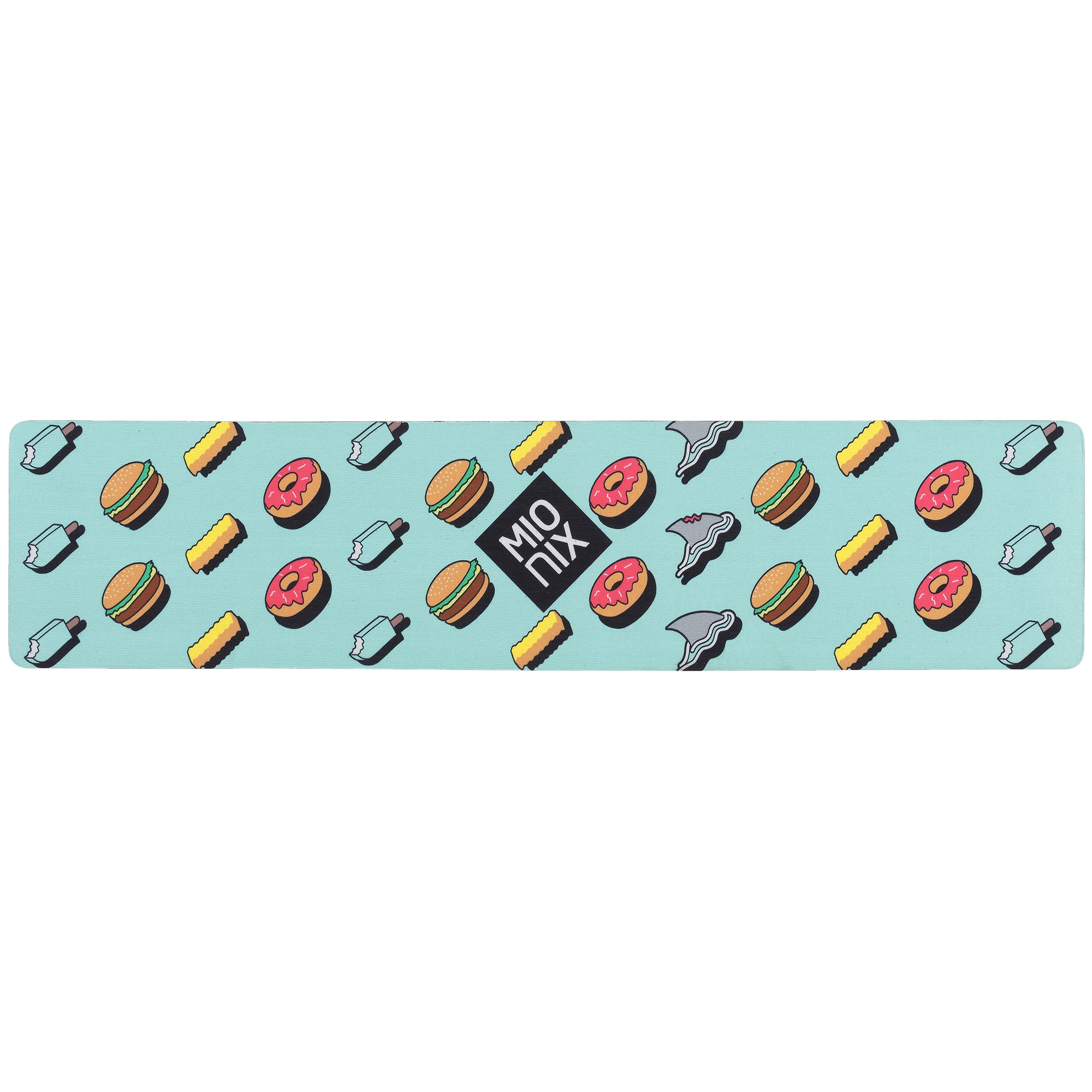 Mionix Longpad musmatta och handledsstöd (glass)