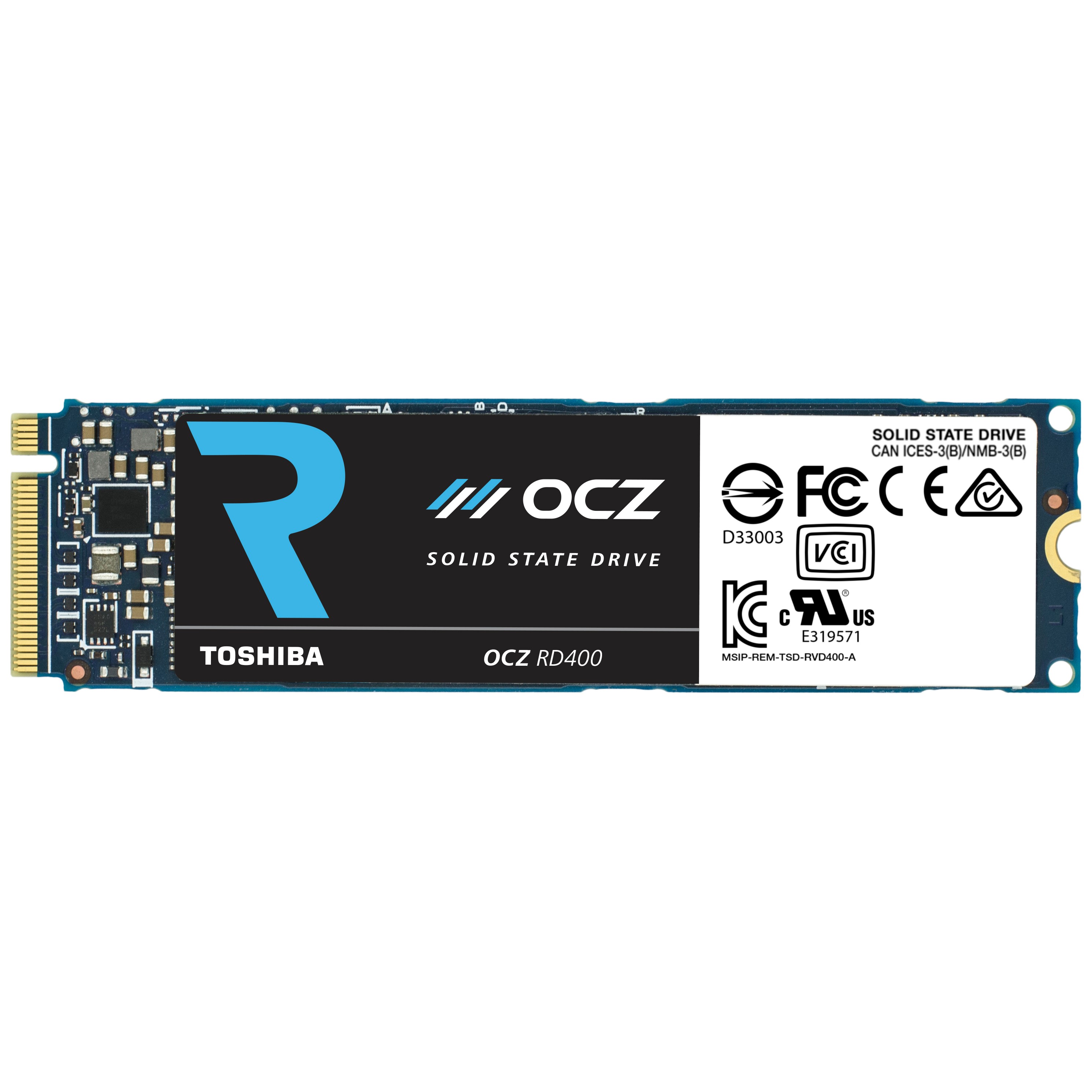 Toshiba OCZ RD400 M2.PCIe SSD kiintolevy (256 GB)