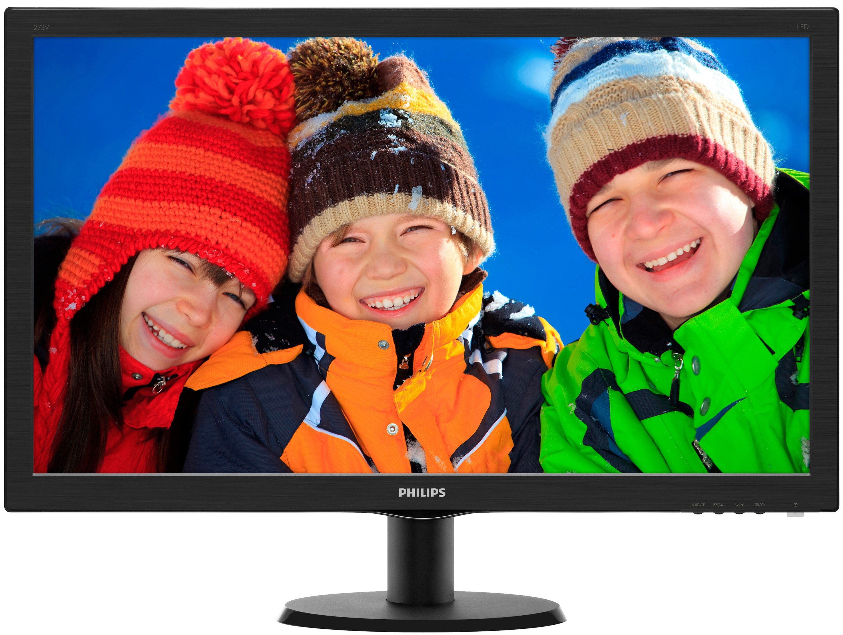 Philips 273V5LHSB 27" LED Datorskärm (svart)