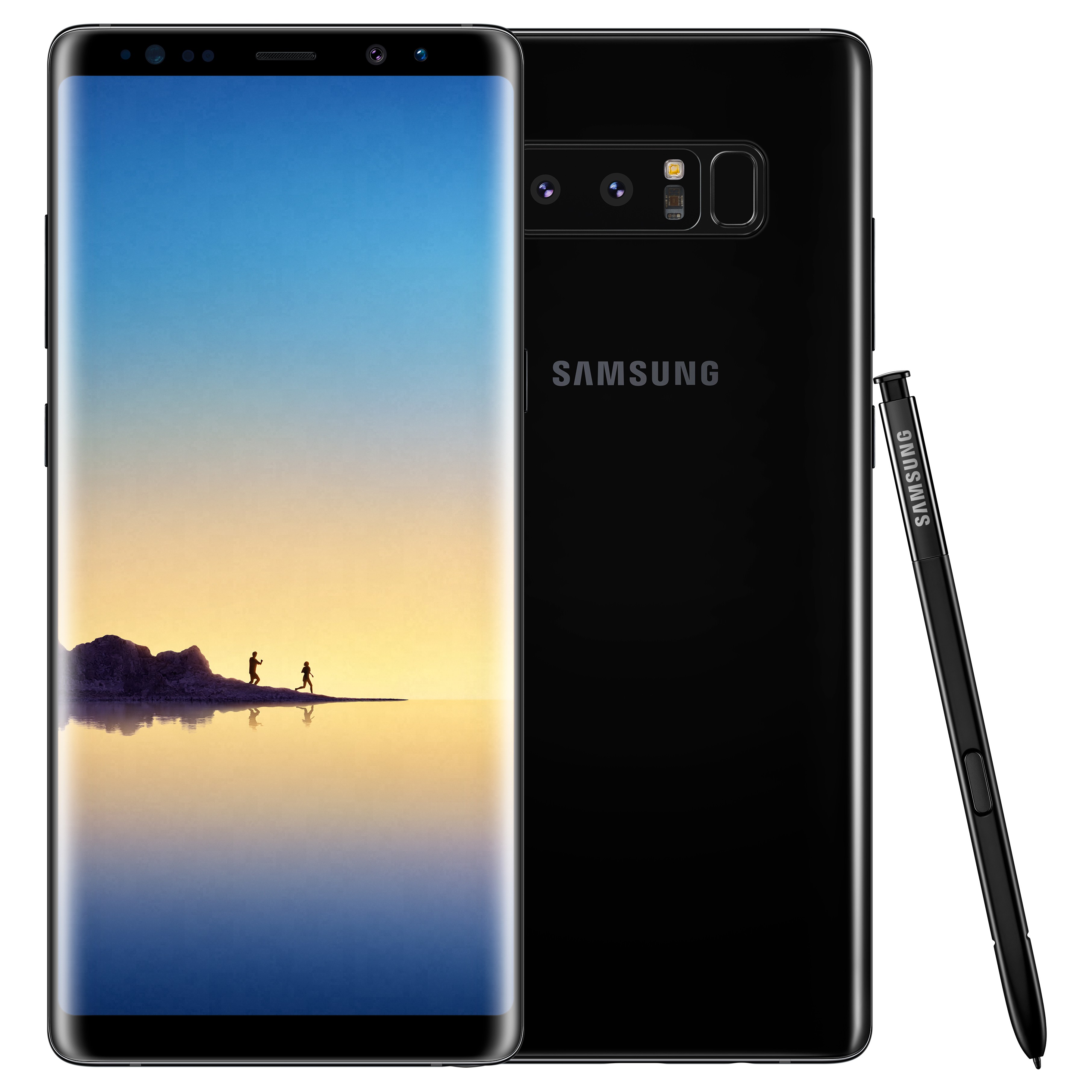 Samsung Galaxy Note8 smartphone (svart)