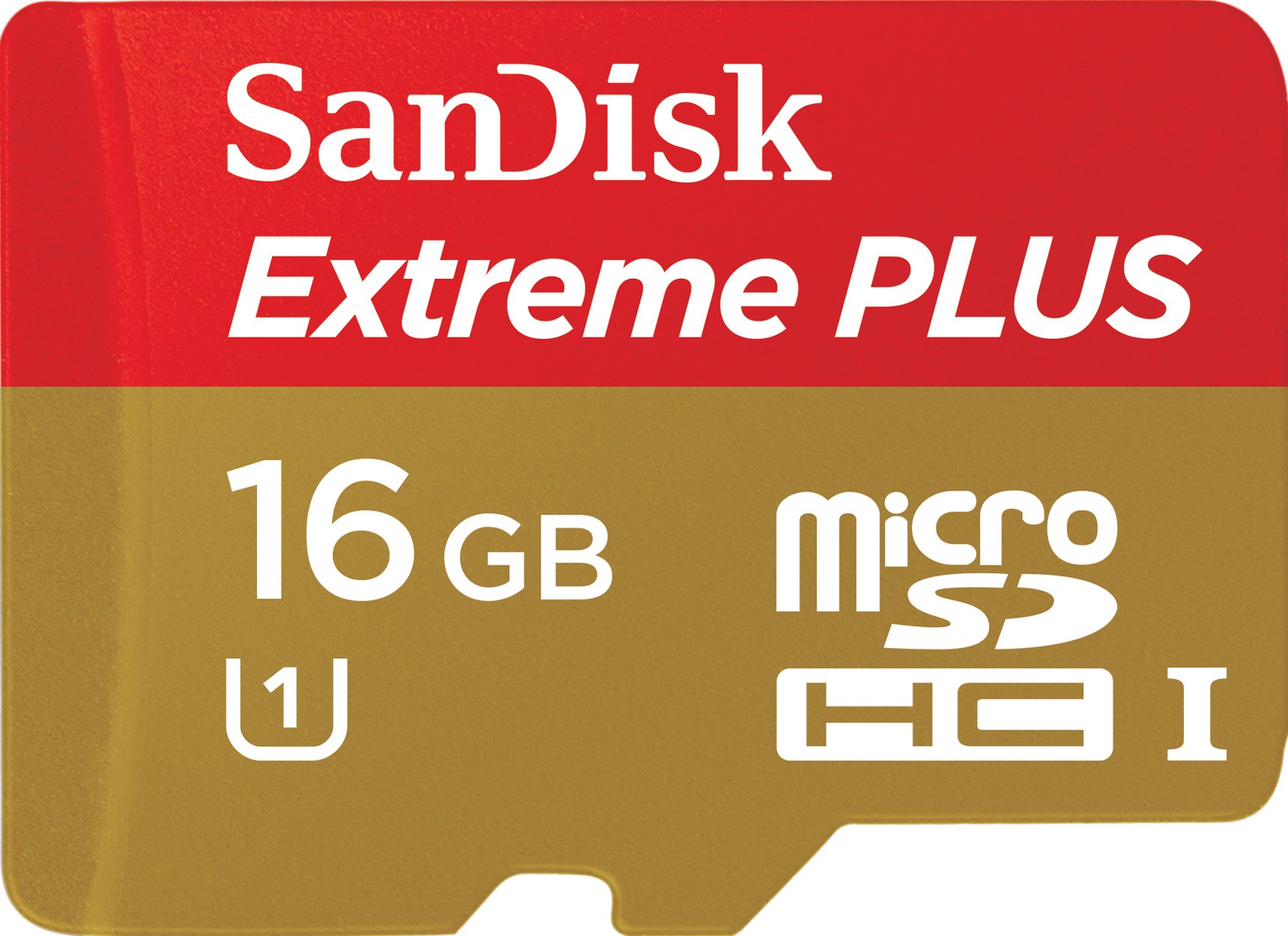 SanDisk Extreme Plus Micro SDHC 16 GB Minneskort