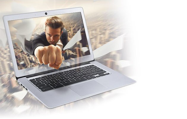14 Acer Chromebook Med Chassi Av Aluminium