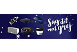 Sprid julglädje och säg det med grej! Sprid julglädje och säg det med grej!
