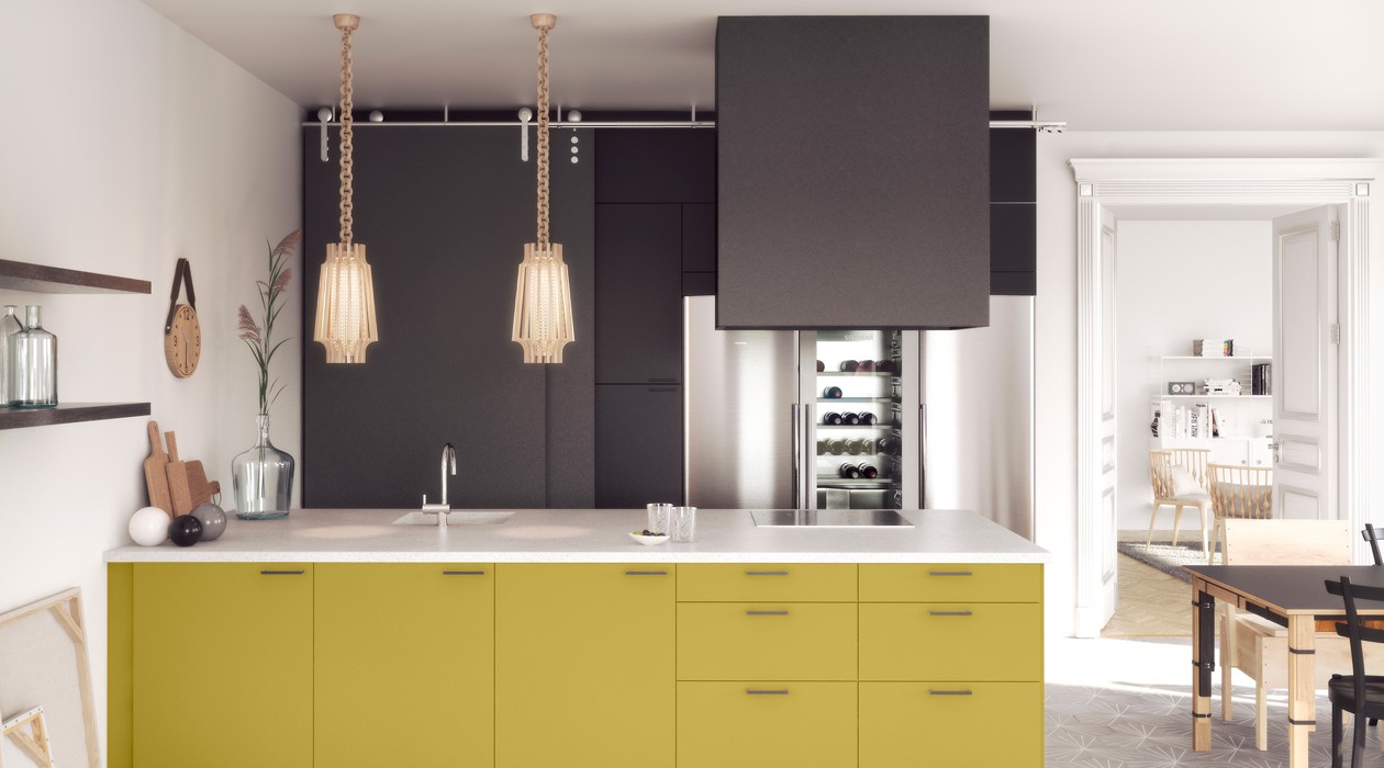Køkken design køkkener til lave priser elgiganten Trend køkken