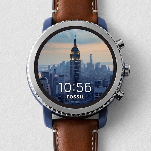 fossil q explorist frozen
